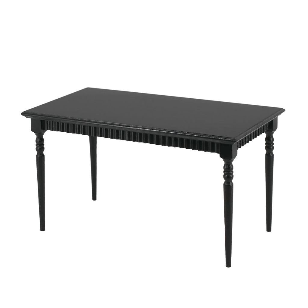 1:6 Dollhouse Miniature Dining Table – Vintage Mini Furniture