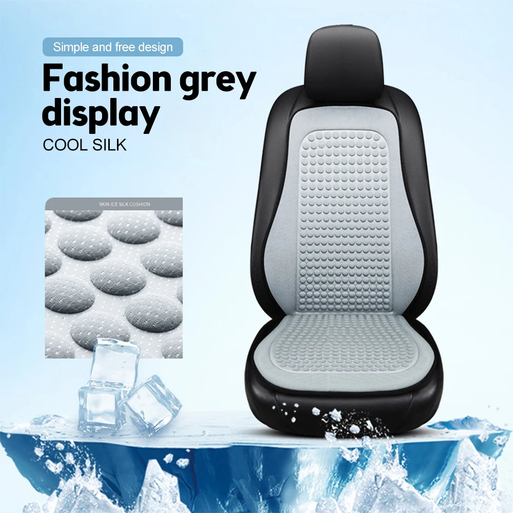 TIMOTRAS Car Cushion Summer Cool Cushion Ice Silk Seat Cover Car Cushion Seasonal Universal Cool Cushion
