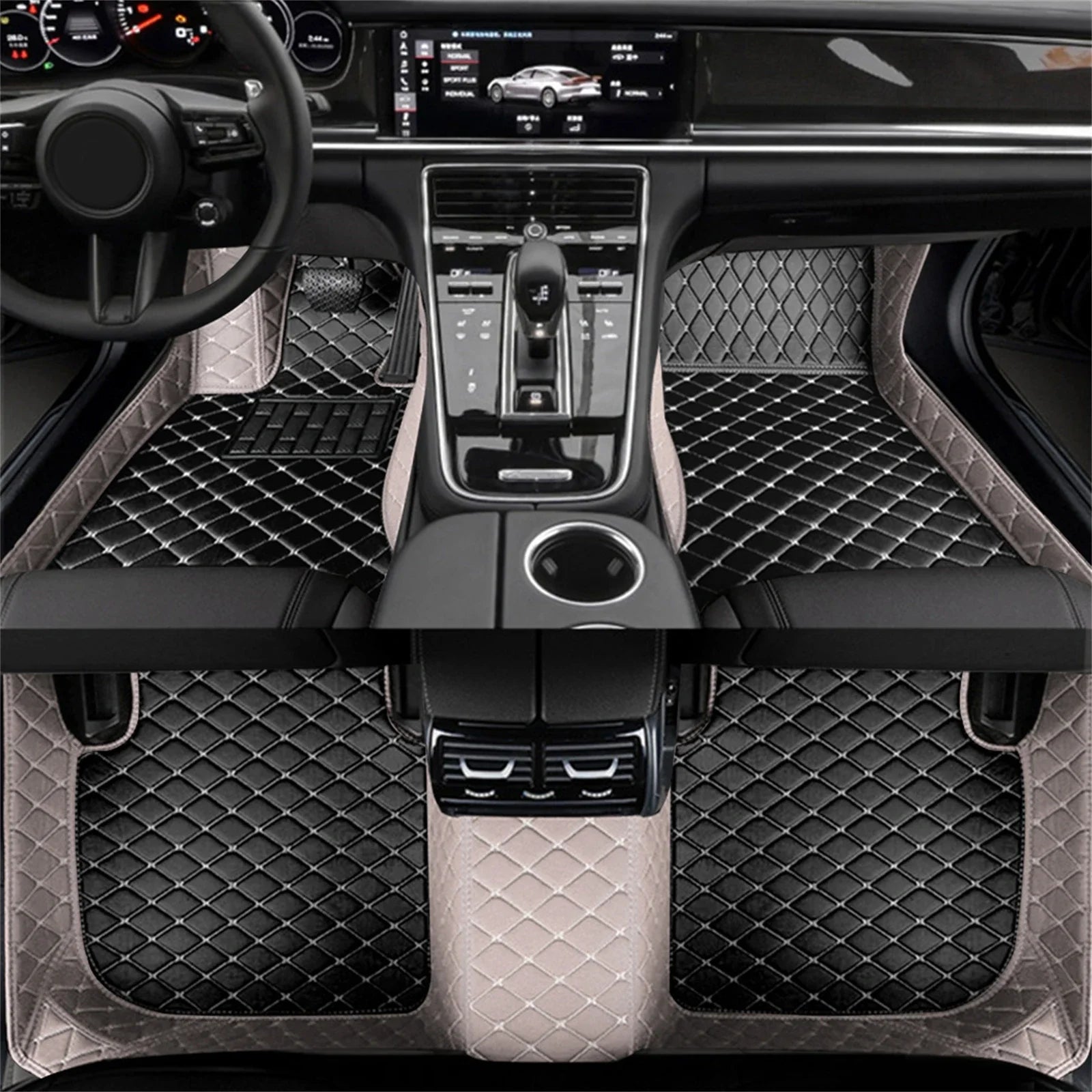 Full Coverage Car Floor Mats for MG Mulan, MG One & MG4 EV 2022-2025