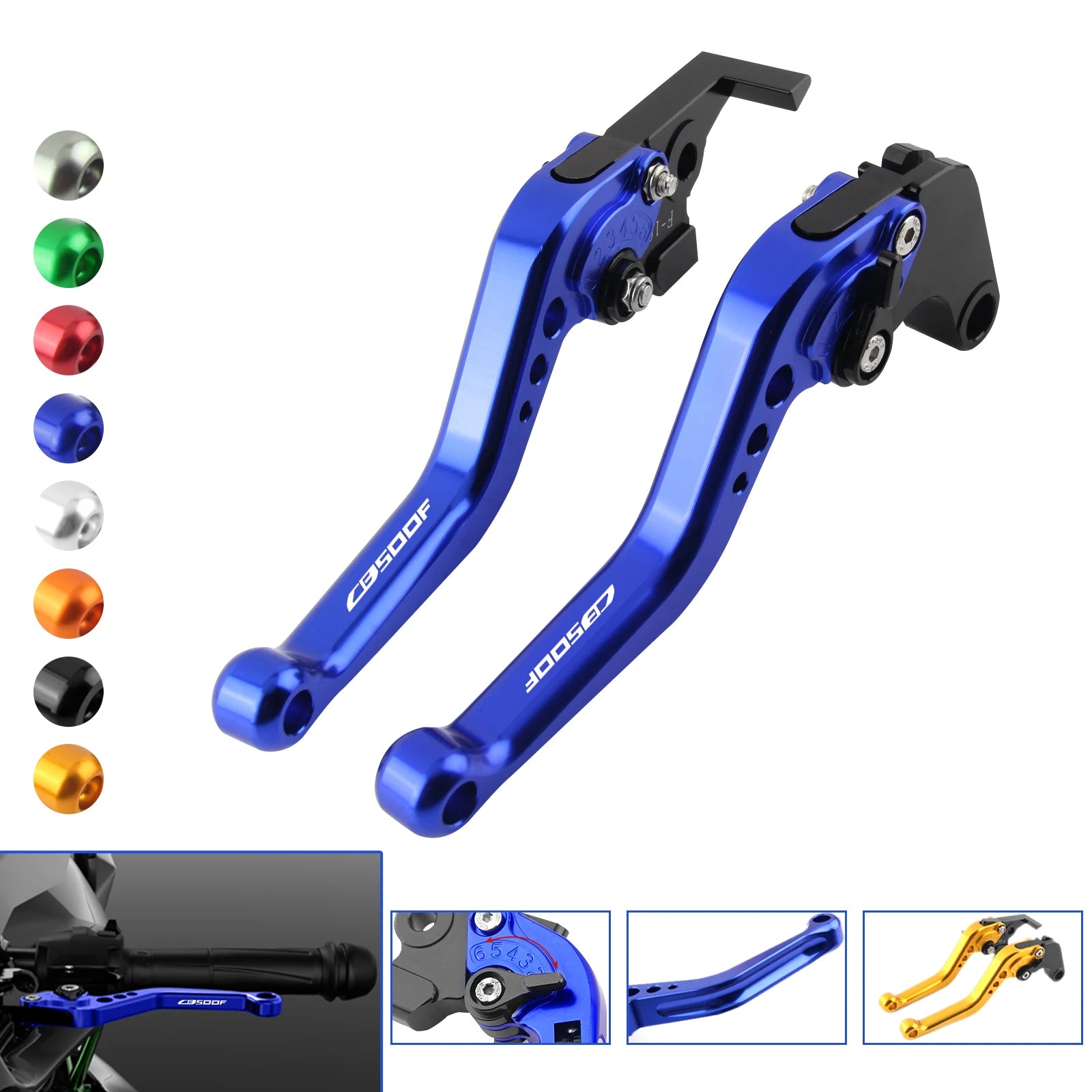 Motorcycle Accessories  Short Brake Clutch Lever Handles For Honda CB500F 2013 2014 2015 2016 2017 2018 2019 2020 2021