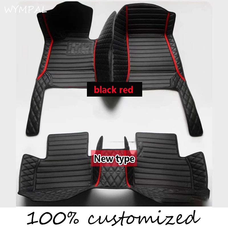 Custom 3D Full Coverage Car Floor Mats for Fiat 500 & 500X 2011-2012