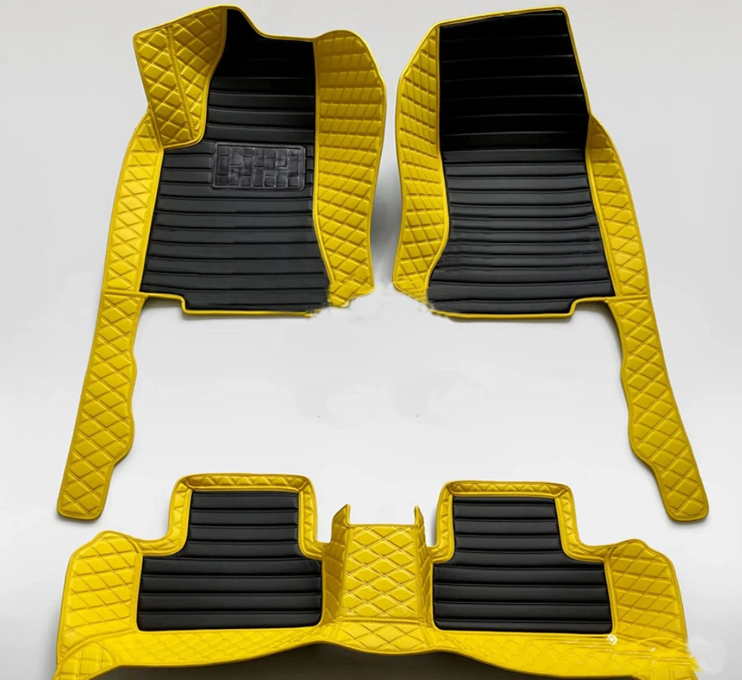 Custom 3D Full Coverage Car Floor Mats for Fiat 500 & 500X 2011-2012