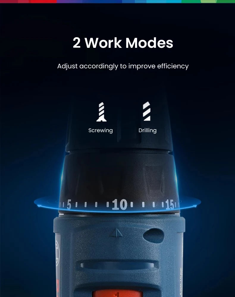Bosch GSR120 Li 12V Cordless Screwdriver – 30Nm, 20-Level Torque