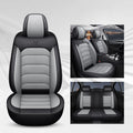Car Seat Cover Premium Waterproof Faux Leather Cushion Universal Accessories Fit SUV Truck Sedan Automotive Vehicle
