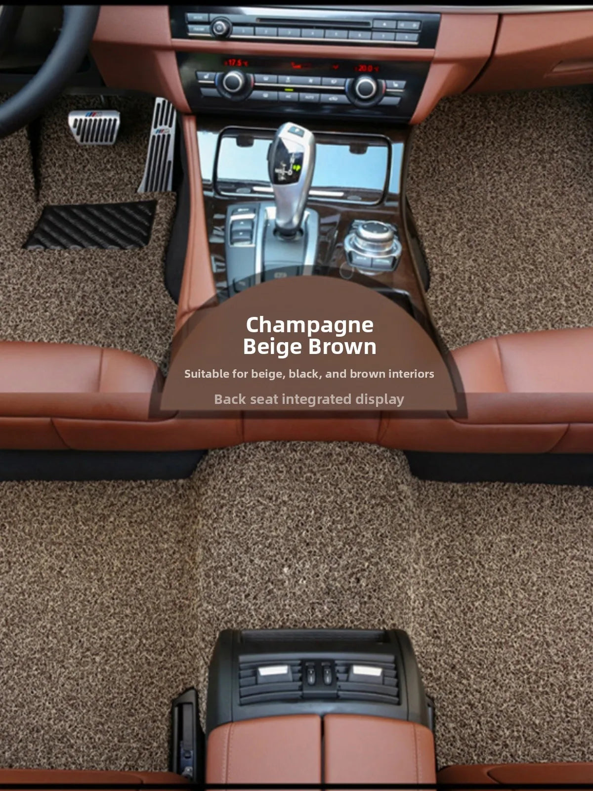 Thickened Single Car Floor Mat – Universal Driver Seat Carpet for Front & Rear