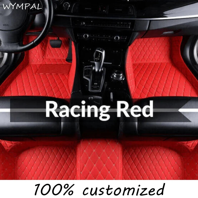 Custom Car Floor Mats for Hyundai Coupe 2004 2005 2006 – Luxury Surround Leather Carpet
