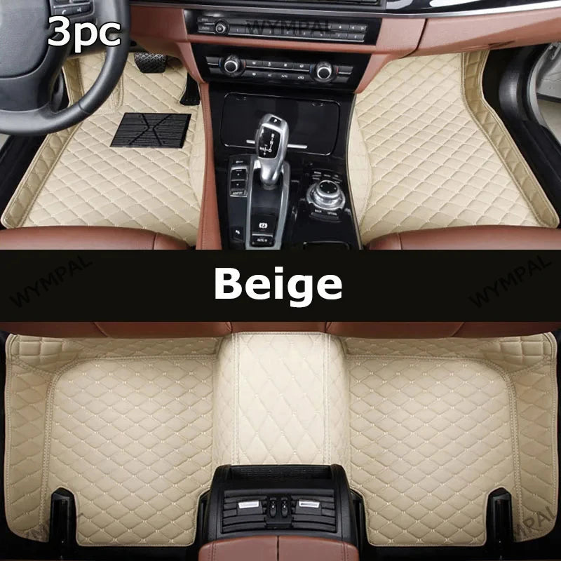 Custom Car Floor Mats for SEAT Ateca KH7 2016-2022 – Leather Interior Carpet