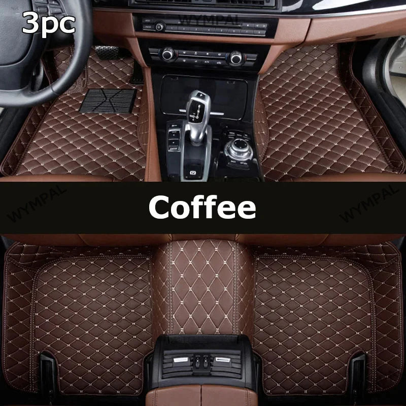 Custom Car Floor Mats for SEAT Ateca KH7 2016-2022 – Leather Interior Carpet