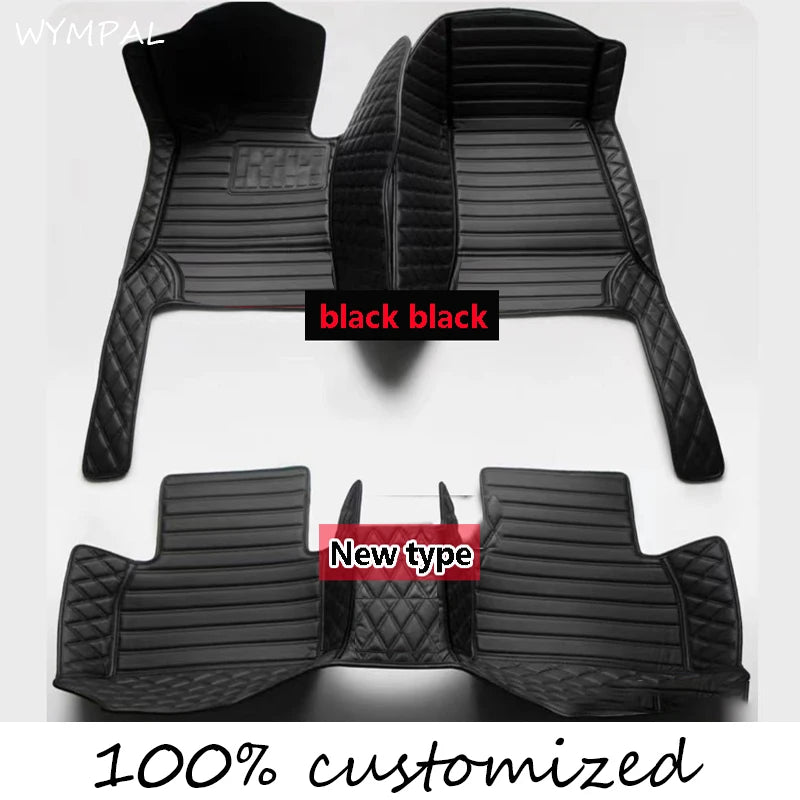 Custom 3D Full Coverage Car Floor Mats for Fiat 500 & 500X 2011-2012