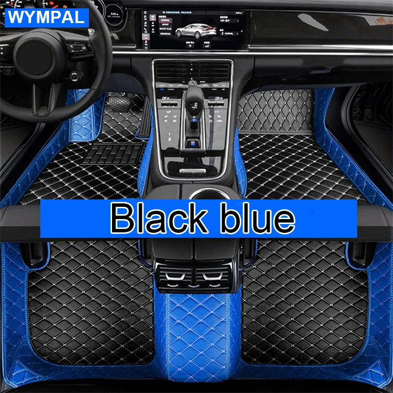 Custom Car Floor Mats for Hyundai Coupe 2004 2005 2006 – Luxury Surround Leather Carpet