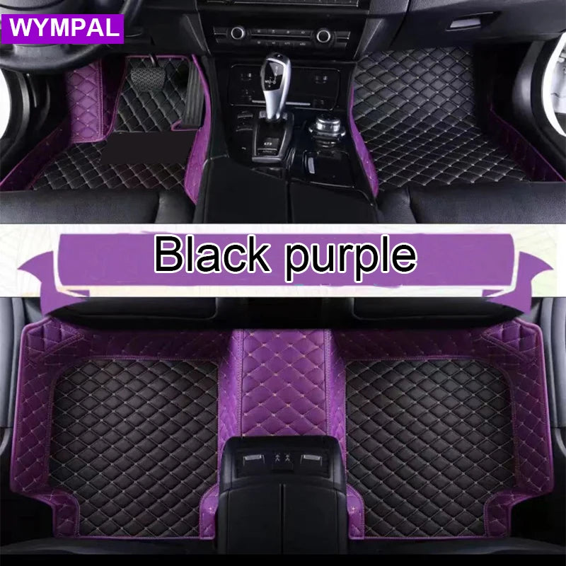 Custom 3D Full Coverage Car Floor Mats for Fiat 500 & 500X 2011-2012