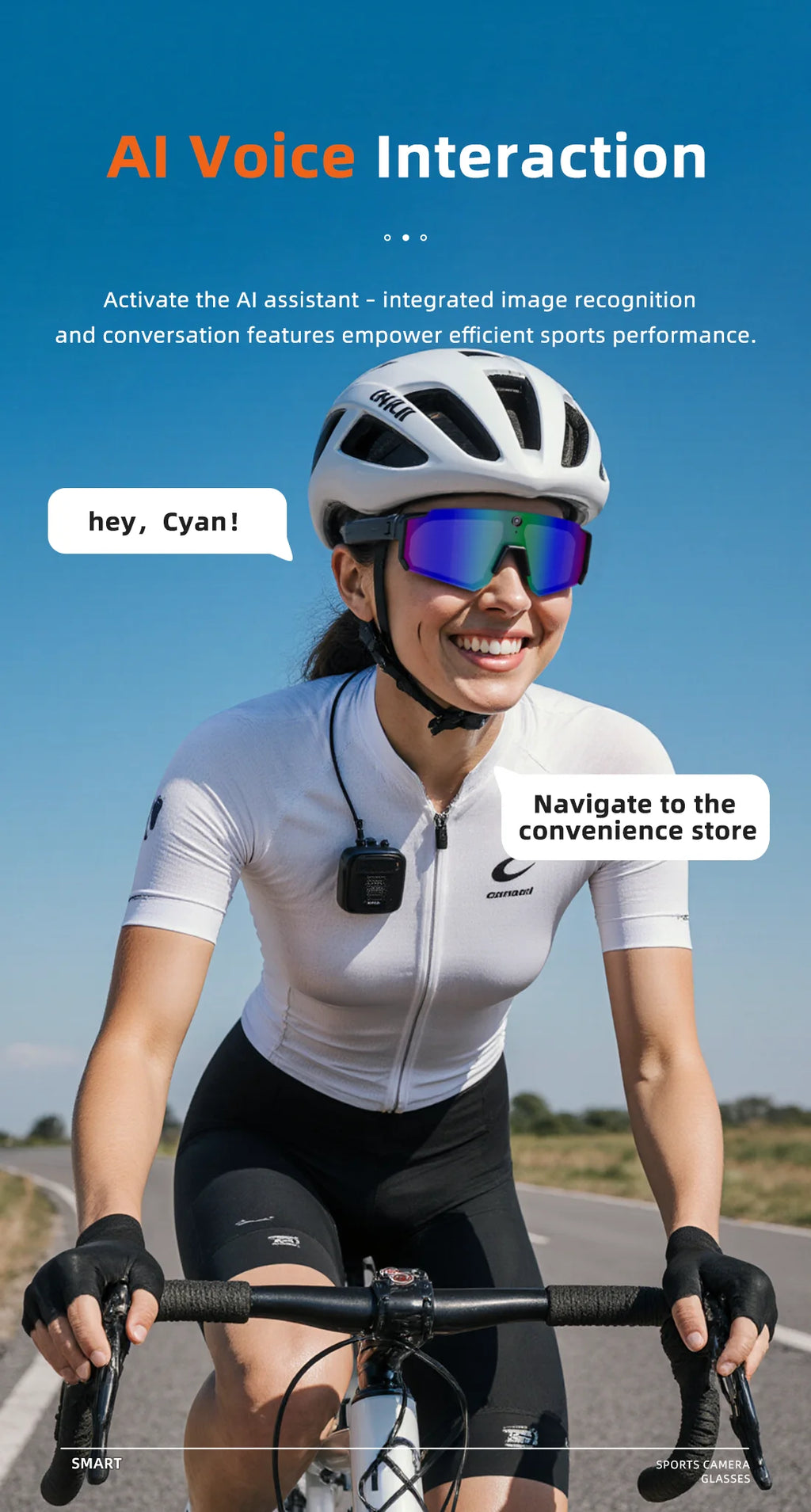 2026 Smart Glasses Men – 800W HD Photo & Video, Bluetooth Call, AI Translation, Anti-Glare