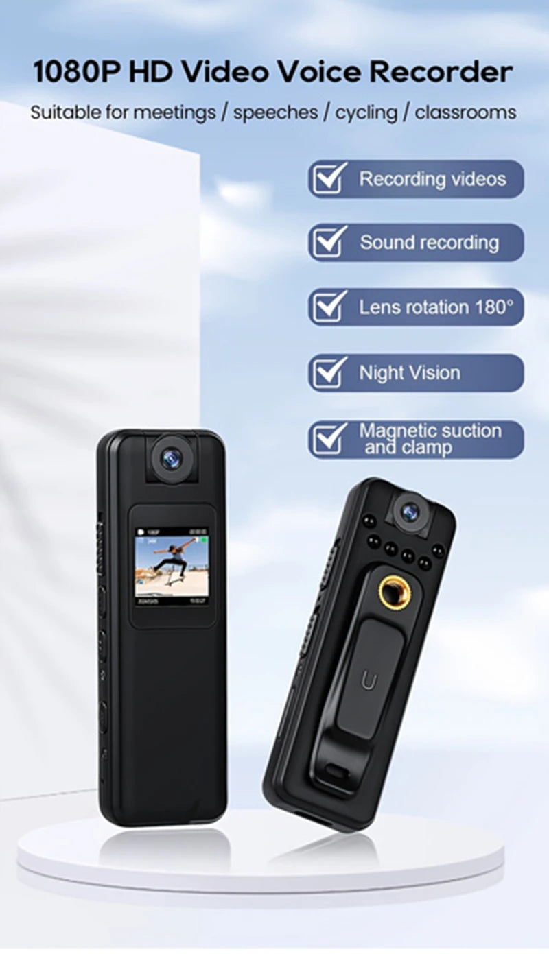 Sports Camera 4k With Screen High-definition Sports Camera Cycling Law Enforcement Recorder Wifi Recorder Recording Pen