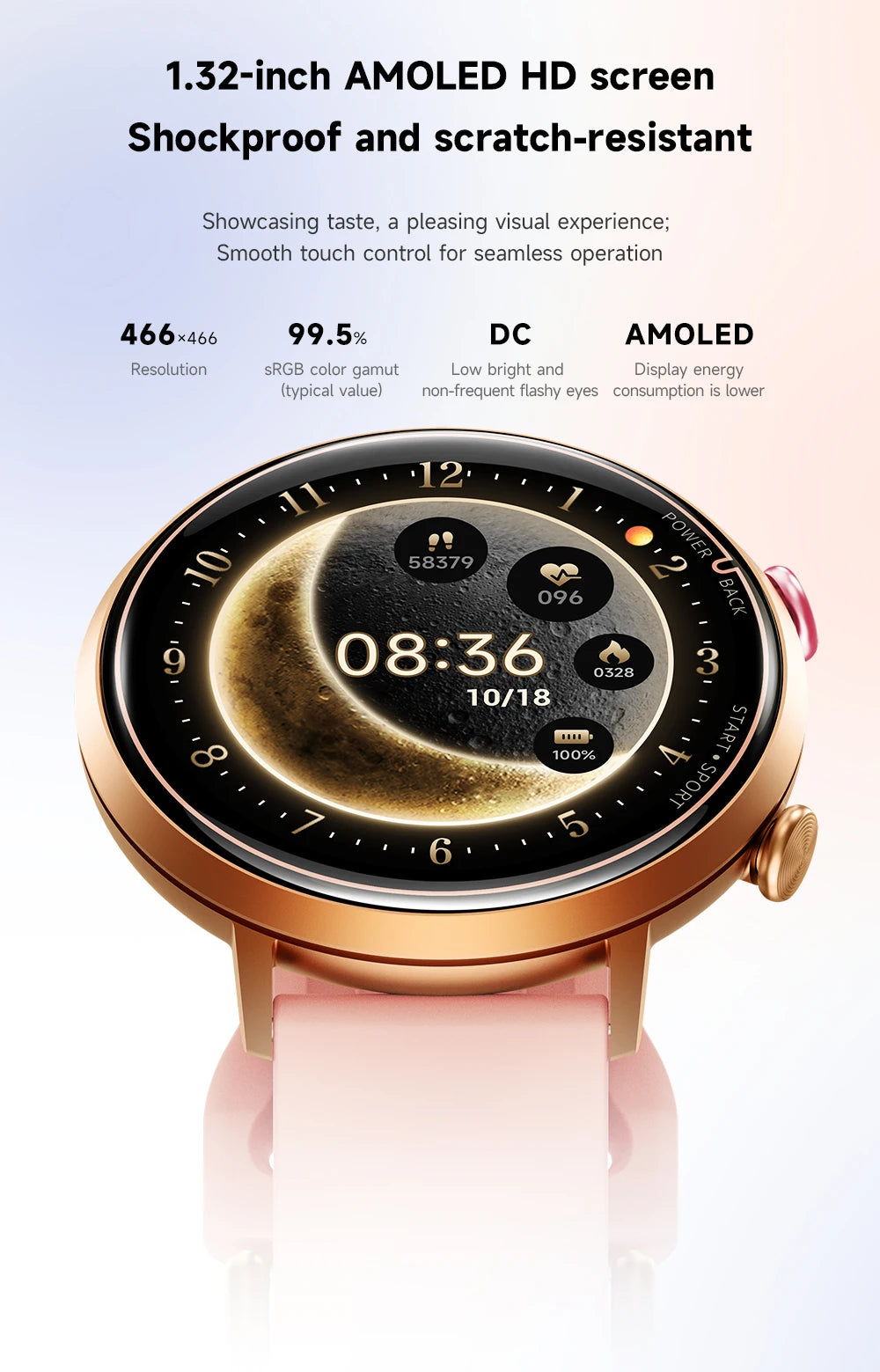 Couples Smart Watch – Matching Pair, Waterproof, Health Monitoring & Notifications