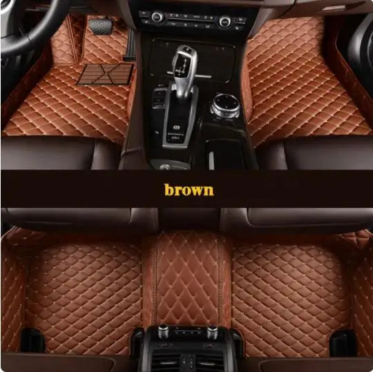 Luxury Leather Car Floor Mats for Hyundai Sonata DN8 MK8 2020-2022 – Full Set