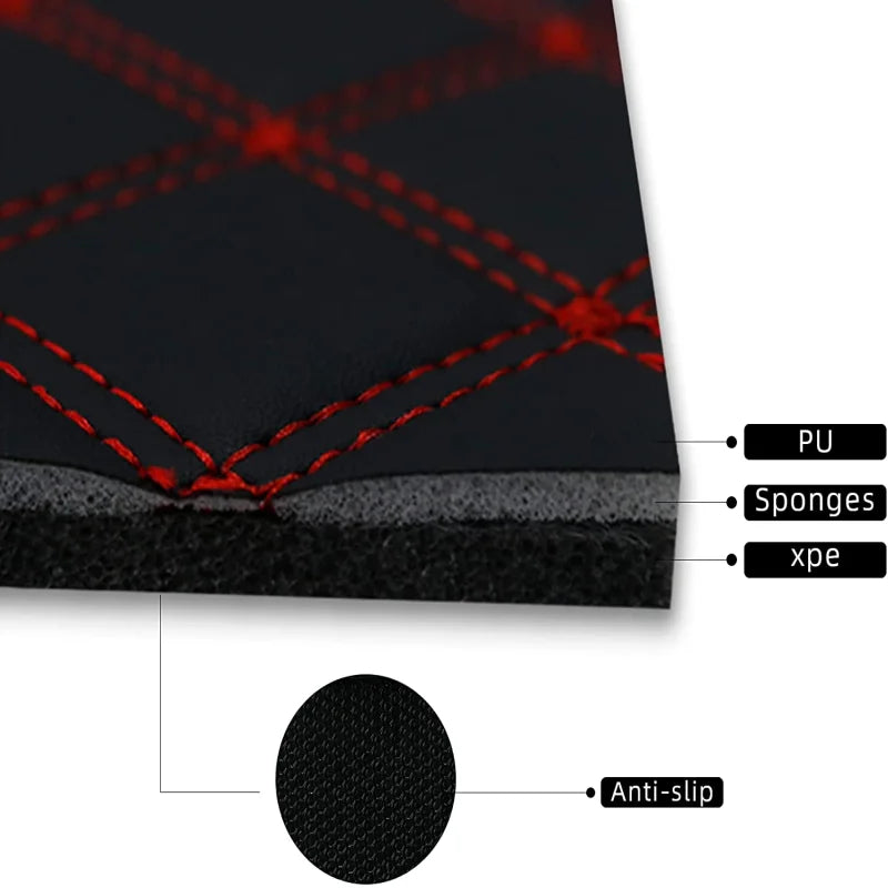 Universal Car Leather Armrest Mat – Waterproof Dust-Proof Storage Box Cushion Cover