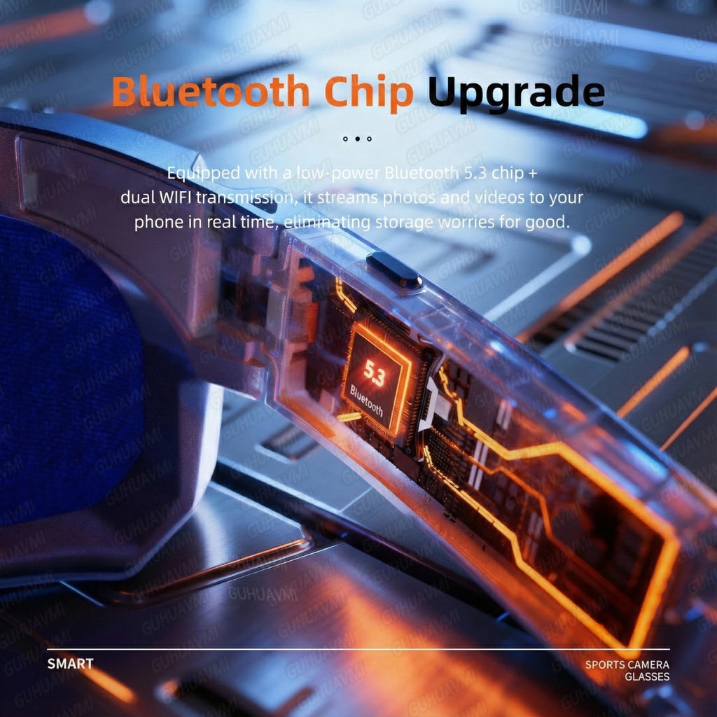 2026 Smart Glasses Men – 800W HD Photo & Video, Bluetooth Call, AI Translation, Anti-Glare