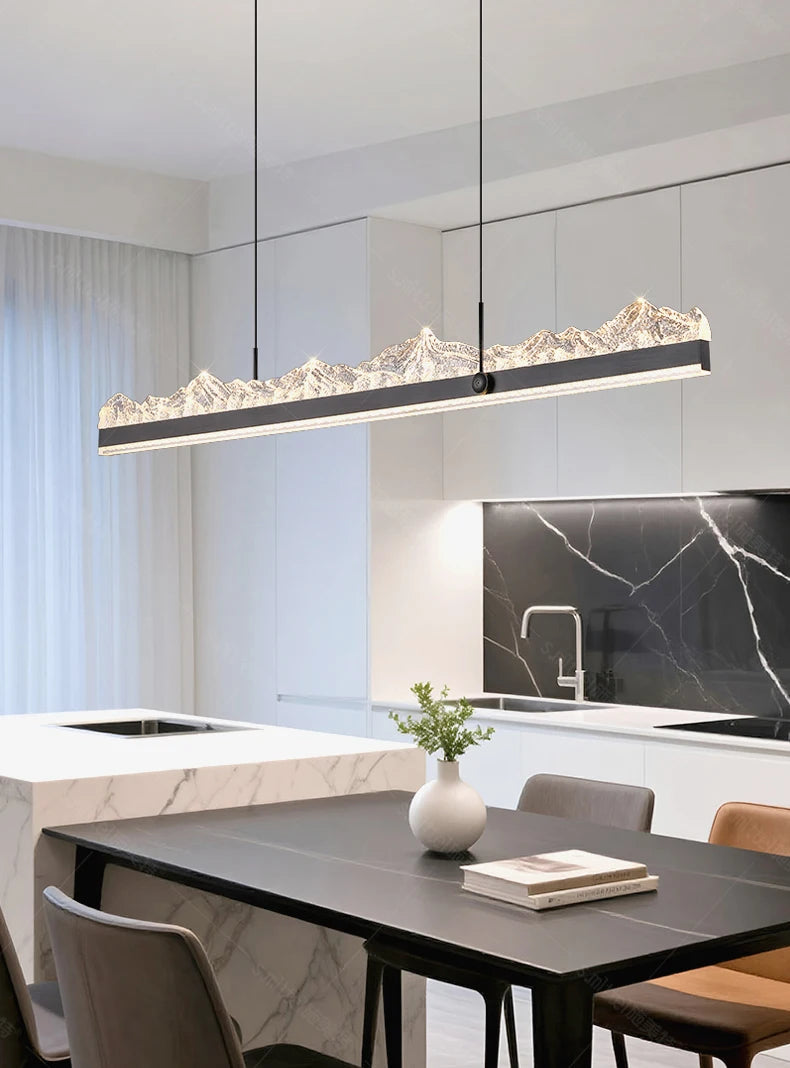 Modern LED Chandelier – Indoor Ceiling Hanging Light for Living Room & Dining Room