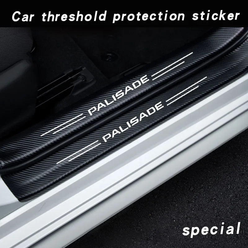 Hyundai Palisade Car Door Sill Stickers – Creta, ix25, Tucson, Stereo, Santa, Knoa, Solaris, ix35, i30