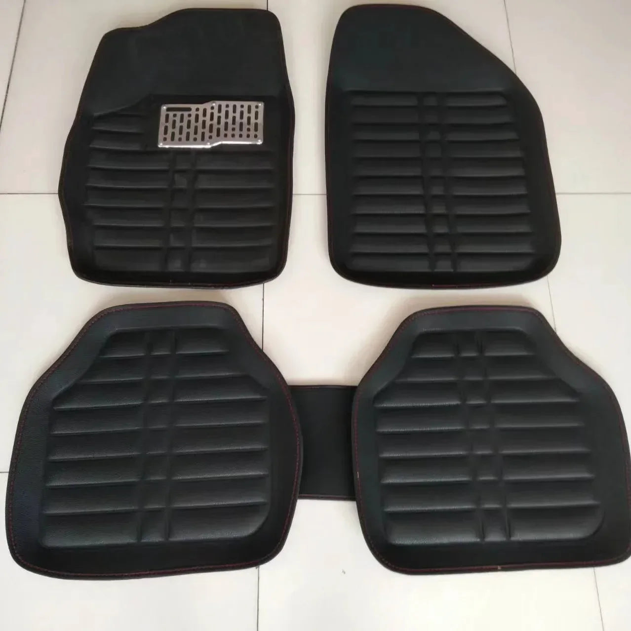 5-Piece Universal Car Floor Mats – All-Weather Front & Rear FloorLiner Carpet
