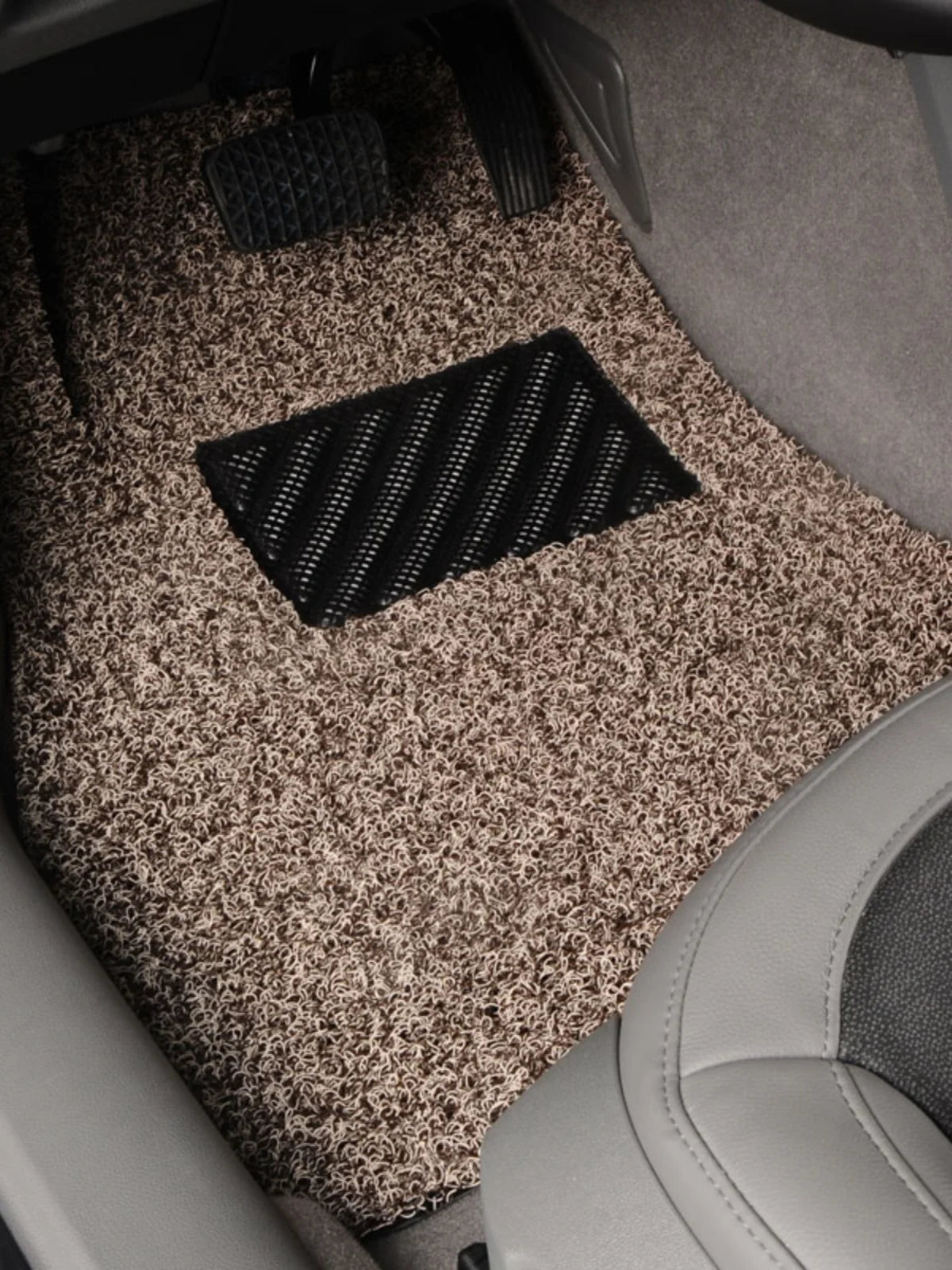 Thickened Single Car Floor Mat – Universal Driver Seat Carpet for Front & Rear