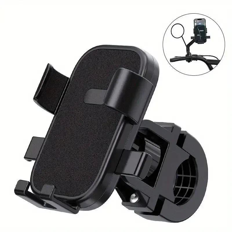 Bike Phone Holder Motorcycle Phone Holder 360° Rotating Adjustable Car Navigation Stand Outdoor Universal Phone Accessories