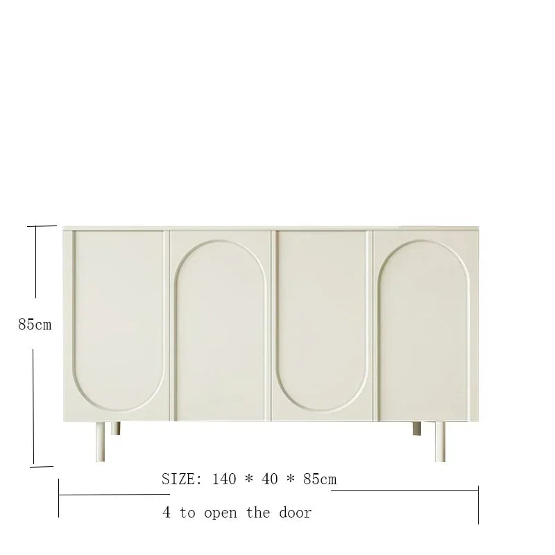 Standing Display Cabinet – Modern Glass Vitrine Shelf
