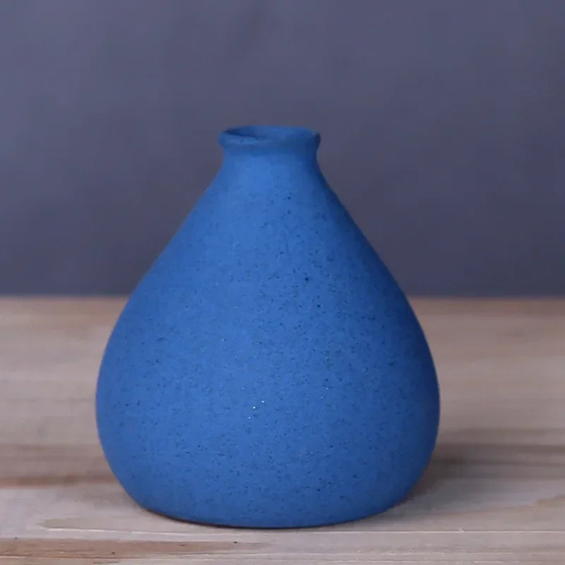 New Vases Ceramic Handicrafts Ornaments Home and Living Room Decorations Colorful Creative Dry and Wet Small Insertions Vases