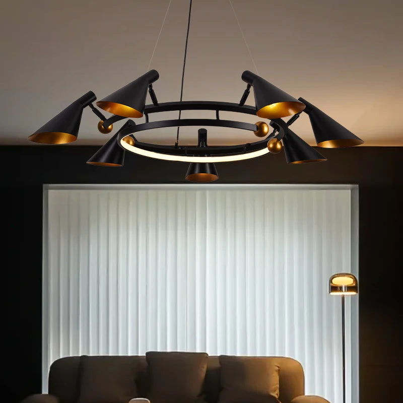 Postmodern Nordic living room, restaurant, bedroom, study, bar, cafe, hotel, new creative art design lamps