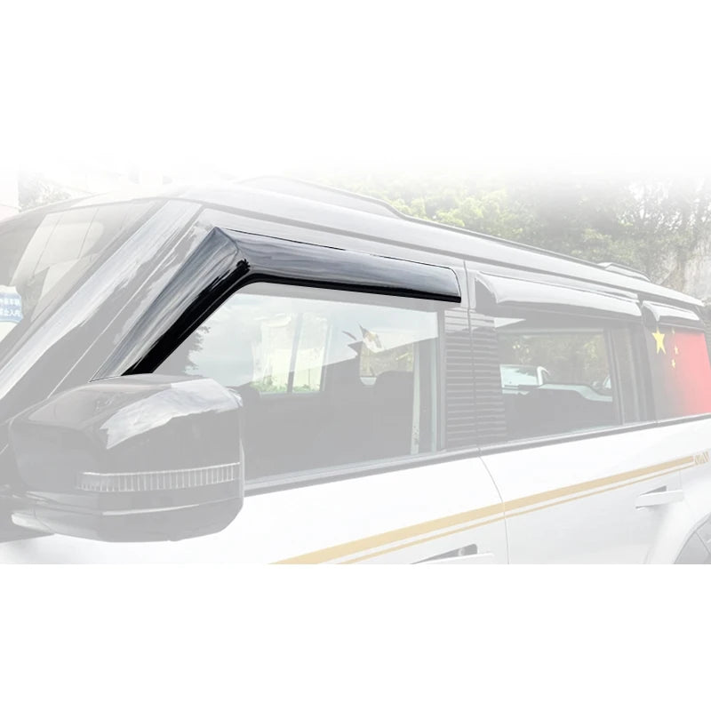 Car Exterior Accessories 6pcs Wind Deflector Rain Guard Window Visor For Chery Icar 03 Jaecoo J6 Accessories