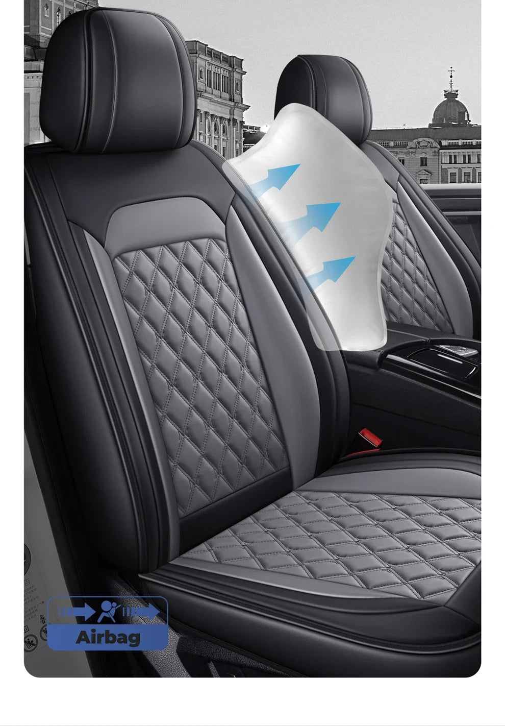Full Coverage Universal Pu Leather Car Seat Covers for HYUNDAI Tucson Santa FE i30 i40 Veloster Creta Elantra Car Accessories
