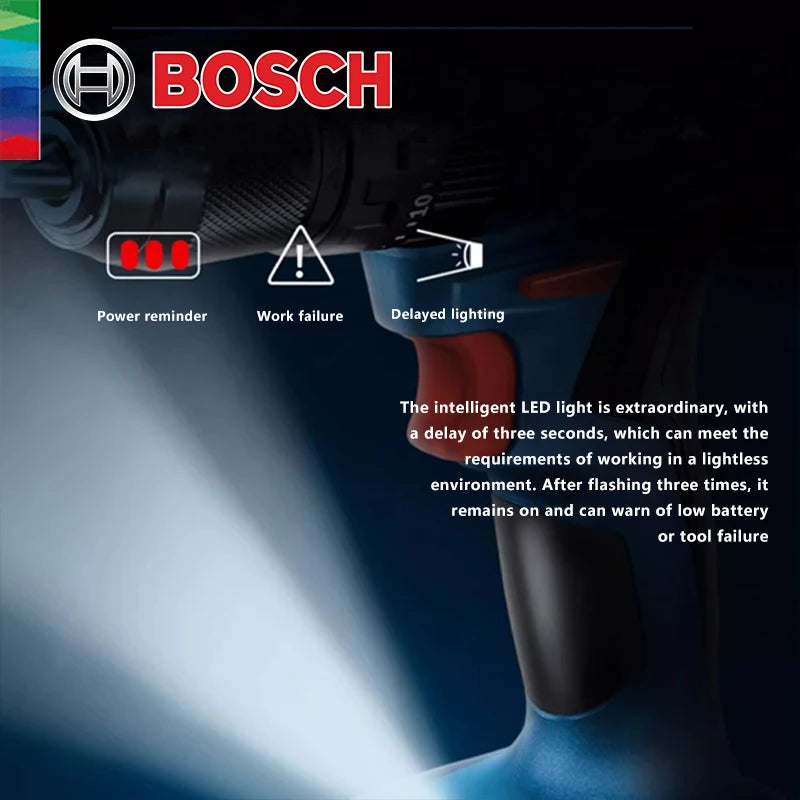 Bosch GSB183-LI Cordless Brushless Impact Drill – 56Nm