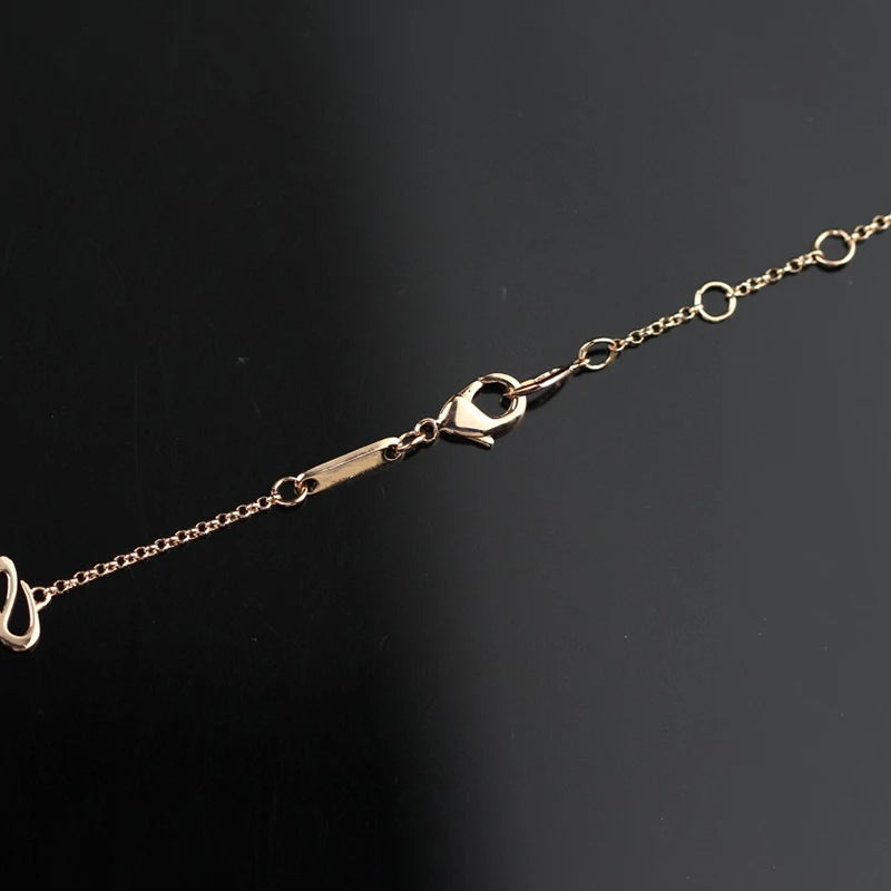 Pure 925 Sterling Silver Real Jewelry For Women Beach Slide Stone Pendants Diamond Design Luxury Necklace