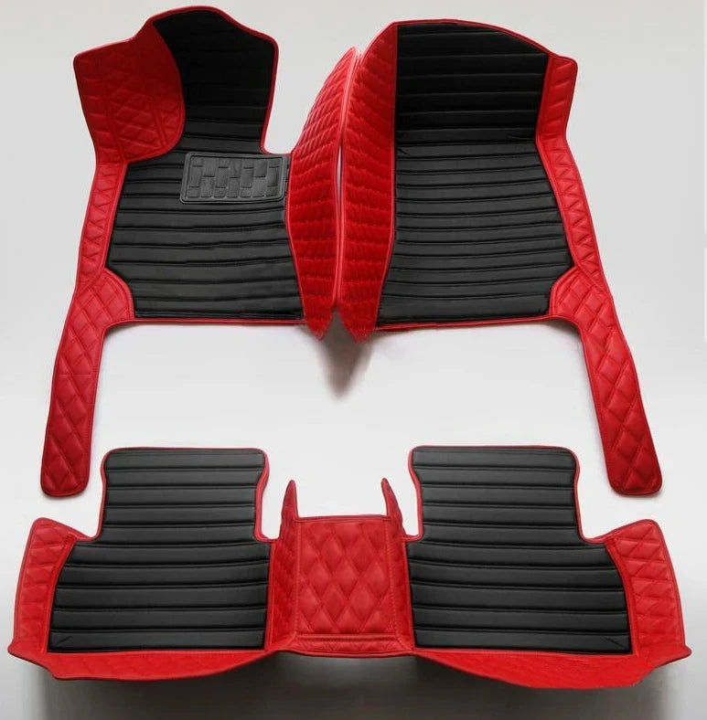Custom 3D Full Coverage Car Floor Mats for Fiat 500 & 500X 2011-2012
