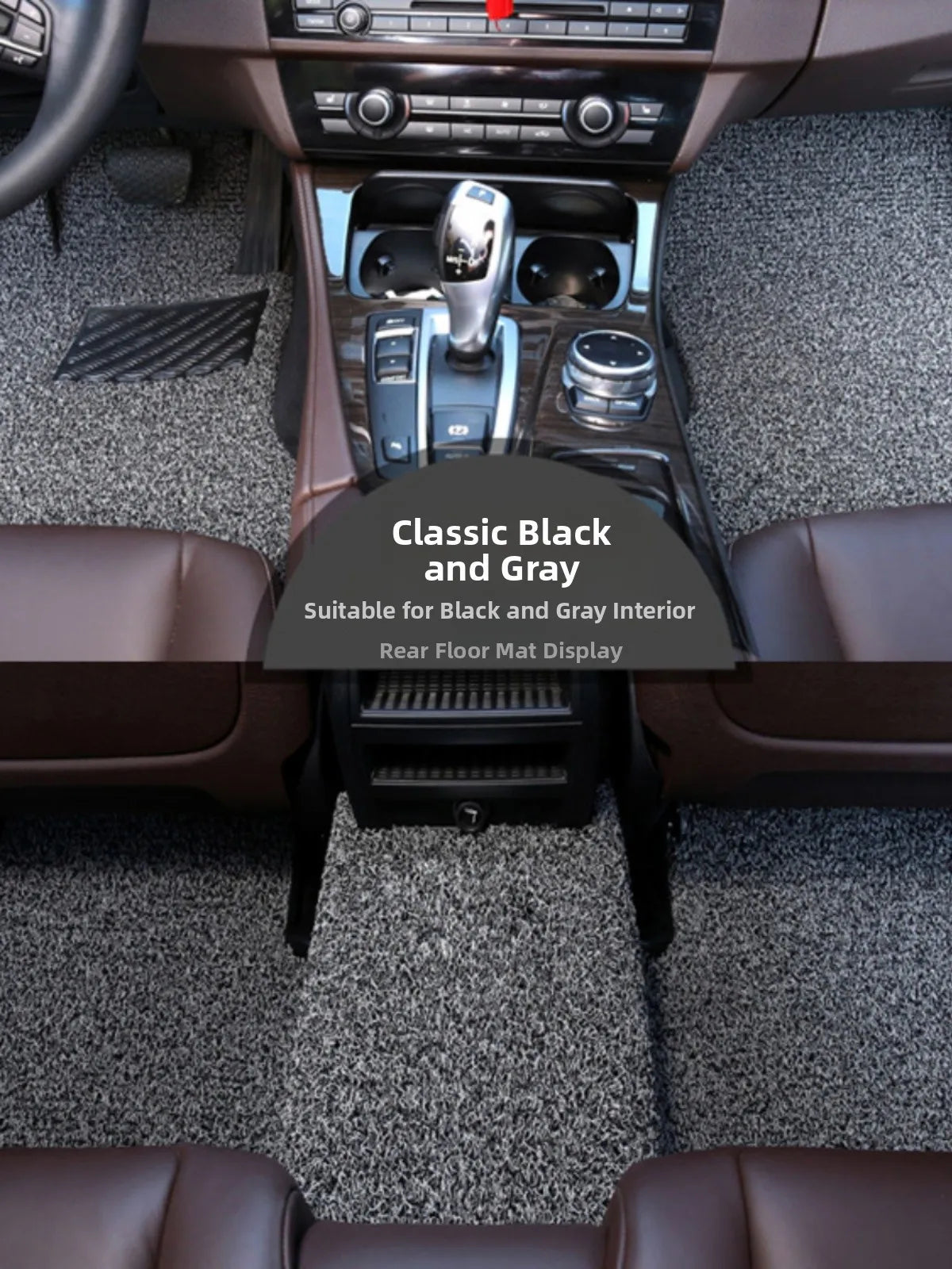 Thickened Single Car Floor Mat – Universal Driver Seat Carpet for Front & Rear