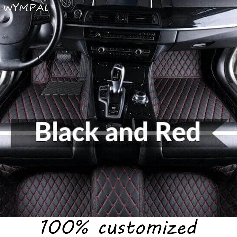 Custom Car Floor Mats for Hyundai Coupe 2004 2005 2006 – Luxury Surround Leather Carpet