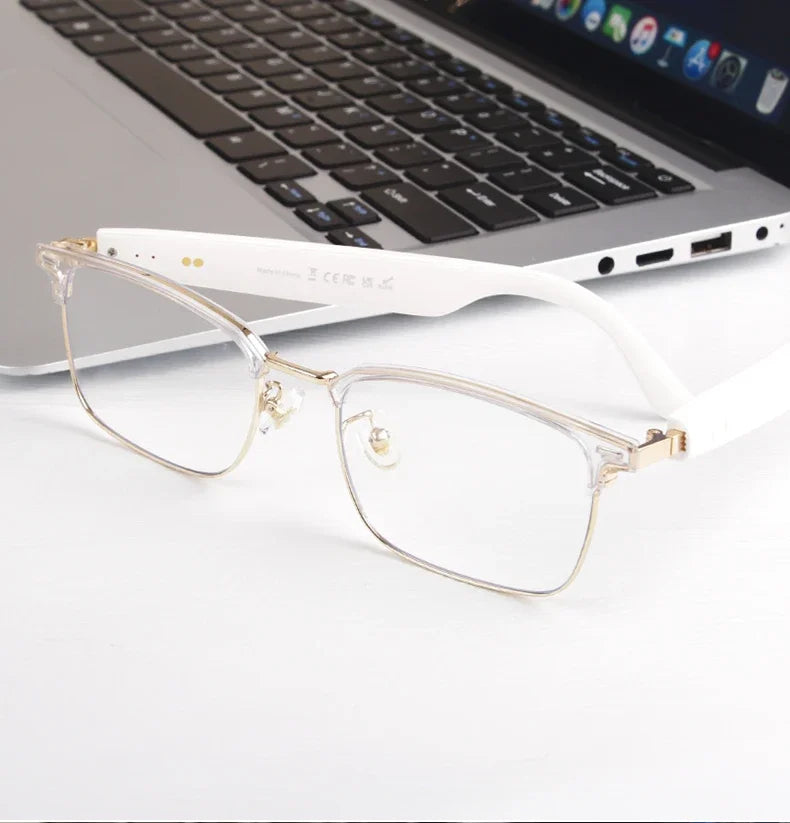 GS13 AI Smart Glasses Color-Changing Lenses Bluetooth Calling Outdoor Sports Photography Music Blue-Light Smart Sunglasses
