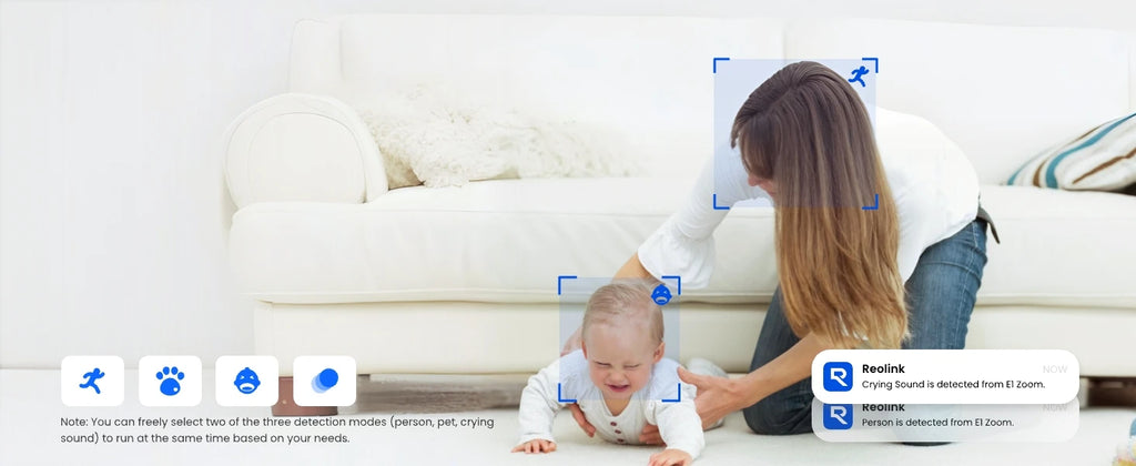 REOLINK 4K PTZ Indoor WiFi 6 Security Camera, 8MP, Person and Pet Detection