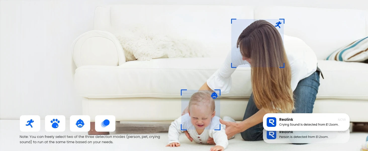 REOLINK 4K PTZ Indoor WiFi 6 Security Camera, 8MP, Person and Pet Detection