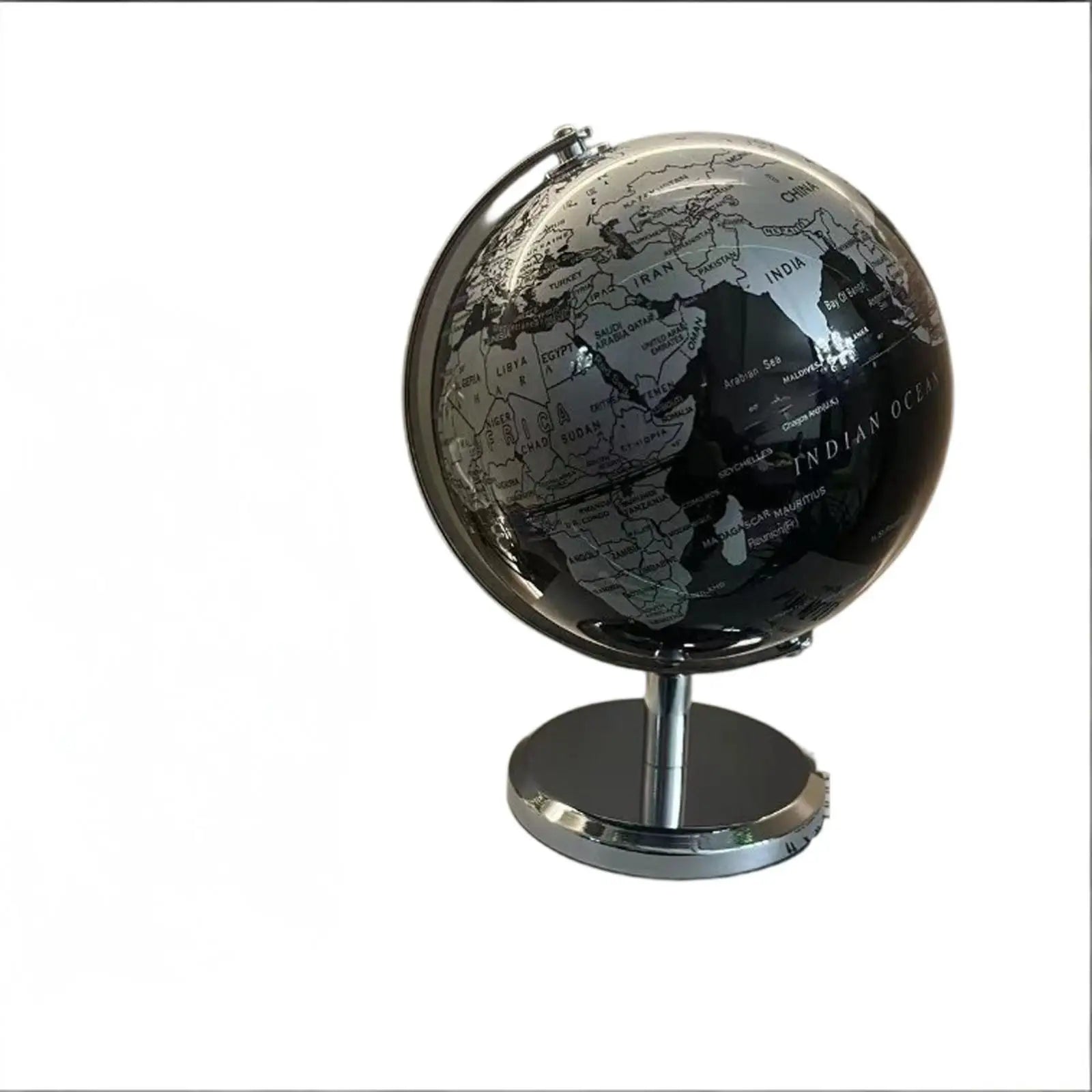 Desktop Elegant Globe Ornament Home Living Room Wine Cabinet Decorative Globe Family Exquisite Vintage Style Globe Decoration