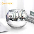 Desk Decor, Glass Candy Dish Desk Organizer to See Behind You, Home Office Aesthetic Table Vases Flower Pot, Cubicle Convex