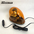 D214 Purple Rooftop Beacon Rotating Light, Magnetic Base, Emergency Warning Light For ATV, Trucks, Police, Ambulance, Bus