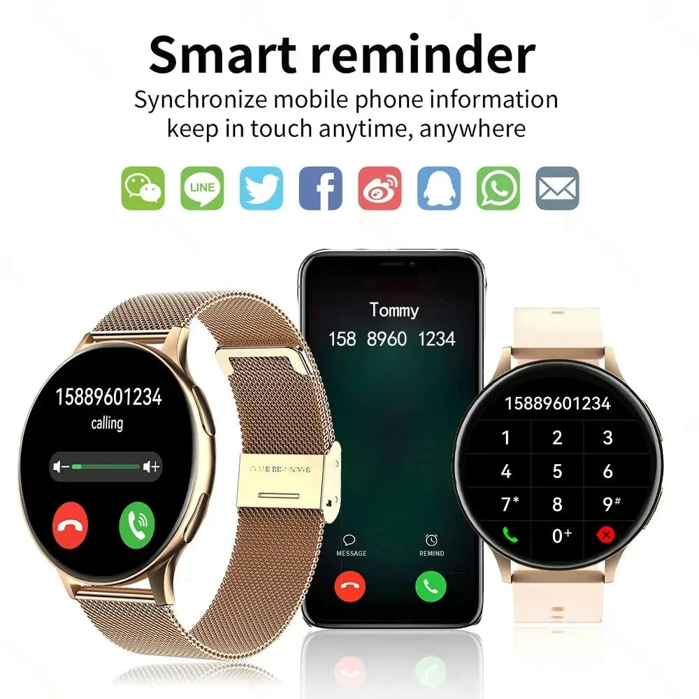 LIGE Smart Watch 2025 – Wireless Charging, Bluetooth Calls, Custom Watch Face