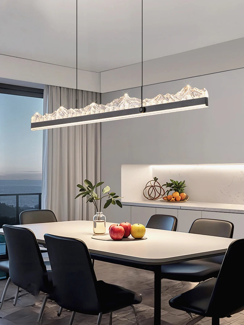 Modern LED Chandelier – Indoor Ceiling Hanging Light for Living Room & Dining Room