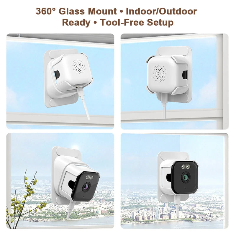 OKAM PRO 5MP Dual-Band WiFi Mini Window Camera, Two-Way Audio Night Vision