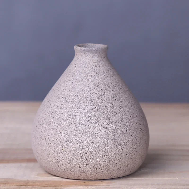 New Vases Ceramic Handicrafts Ornaments Home and Living Room Decorations Colorful Creative Dry and Wet Small Insertions Vases
