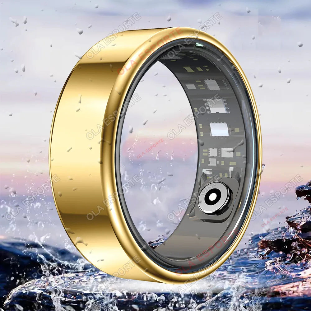 Smart Ring – Heart Rate, Blood Oxygen, Sleep & Calorie Tracker | IP68 Waterproof