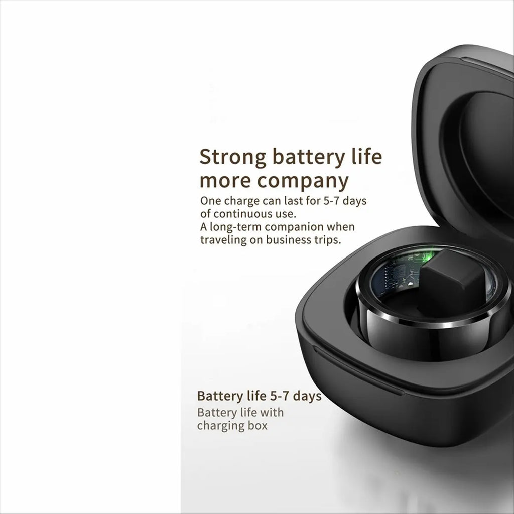 R6 Smart Ring – Health Monitoring, IP68 & 5ATM Waterproof | Multi-Sport | Couple Rings