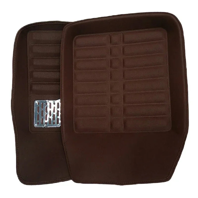 5-Piece Universal Car Floor Mats – All-Weather Front & Rear FloorLiner Carpet