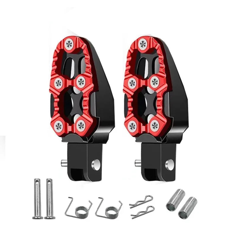 Motorcycle modification accessories: aluminum alloy foot pedal, rear foot pedal, anti slip foot pedal